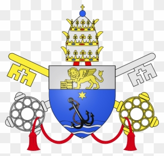 Open - Pius X Coat Of Arms Clipart