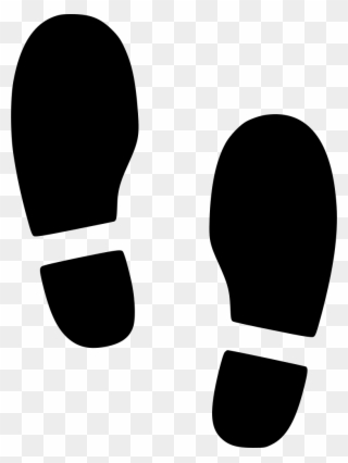 Foot Step Icon Clipart
