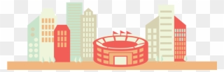 Jpg Transparent Venues In Motion From By Usgbc Readymag - Tower Block Clipart