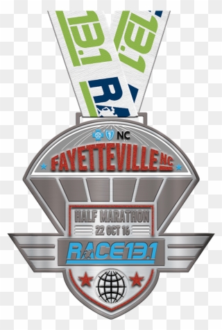 All Half Marathon Finishers Will Receive This Medal - Fayetteville Half Marathon Medal Clipart