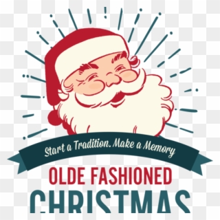 Thornbury's Annual Olde Fashioned Christmas - Santa Claus Graphic Clipart