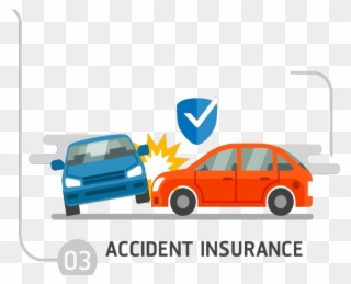 Auto Insurance Clipart Road Accident - Accident Vector - Png Download