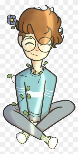 “did A Quick Little Plant Boy Patton Last Night While - Cartoon Clipart