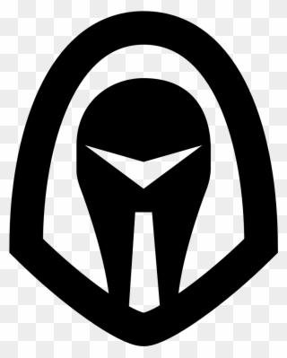 Cylon Head Icon - Emblem Clipart