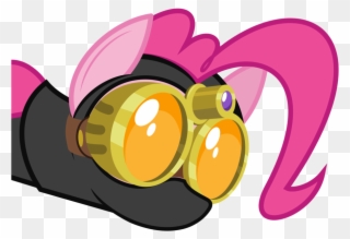 Still Spying - Pinkie Pie Spy Vector Clipart