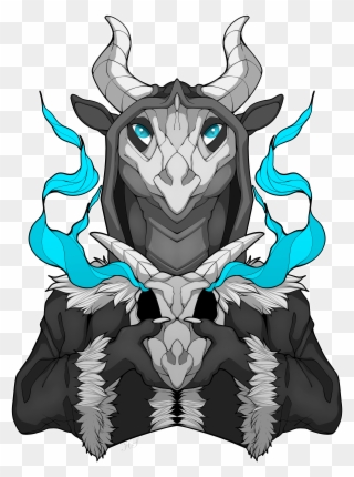 Dragon Necromancer Clipart