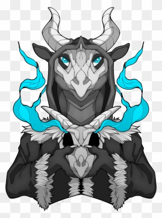 Dragon Necromancer Clipart