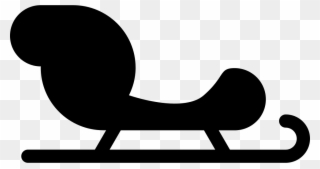 Christmas Sled Comments - Chair Clipart