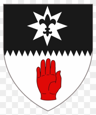 Open - Tyrone Coat Of Arms Clipart