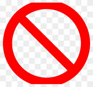 Yes To Not So Silent Majority No To Dems' Politics - No To Plastic Straw Clipart