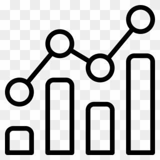 Data And Technology - Graph Line Icon Clipart