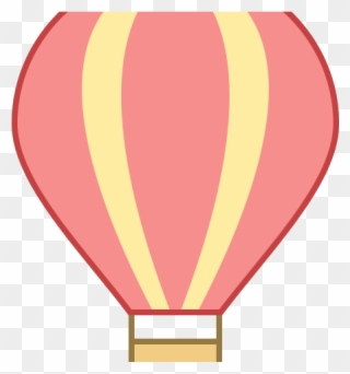 Ferarri Clipart Hot Air Balloon - Air Balloon Icon Png Transparent Png
