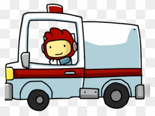 Ambulance Clipart Noise - Hospital Png Scribblenauts Transparent Png
