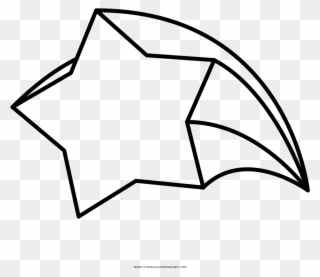 Shooting Star Coloring Pages With Page Ultra - Pyramide À Base Octogonale Clipart