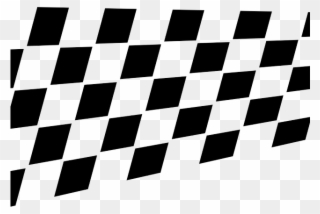 Nascar Clipart Crossed Flag - Transparent Background Race Car Png
