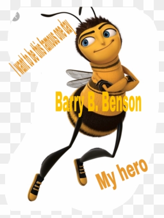 Barry Sticker - Bee Movie Clipart