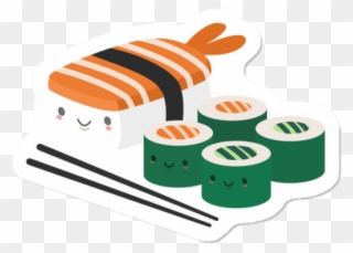 Stickers Aesthetic Sushi Png Clipart
