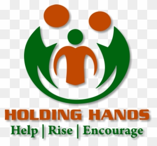 Holding Hands Organization Logo - Circle Clipart