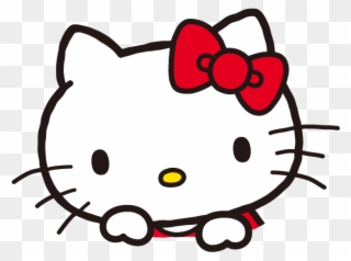 Hello Kitty - Hello Kitty Head Png Clipart