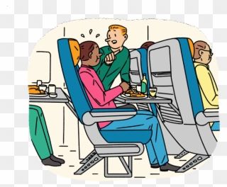 H Post Travel Dos And Donts 1 Dinnerservice Plane Final - Chair Clipart