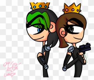 Will Ryan And Chloe Eves Are Kings And Queens - Cartoon Clipart