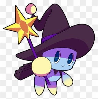 The Witch Chao's Emotion Ball Is On The Hat That Is - Witch Chao Art Clipart