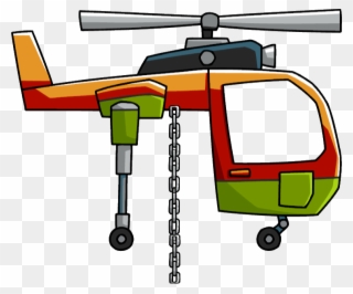Crane Helicopter - Air Crane Helicopter Clipart - Png Download