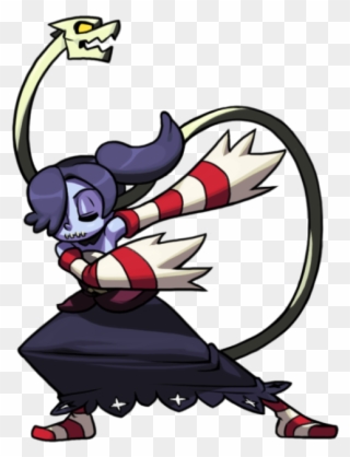 Fictional Character Vertebrate Cartoon Mythical Creature - Skullgirls Dab Clipart