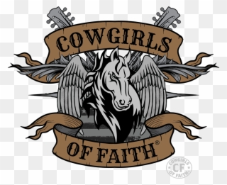 Cowgirls Of Faith Unisex Hoodie - Illustration Clipart