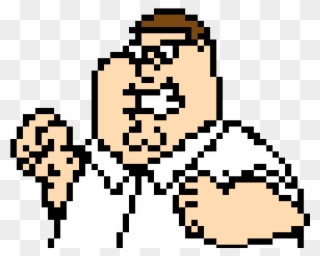 8-bit Peter Griffin I Created - 8 Bit Peter Griffin Clipart