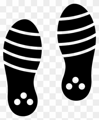 Llama Clipart Footprint - Logotipo De Zapatos Deportivos - Png Download