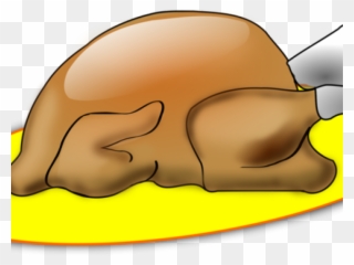 Roast Clipart Dead Turkey - Daging Kartun - Png Download