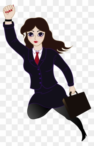 Business Women Clip Art Free - Businesswoman Clipart - Png Download