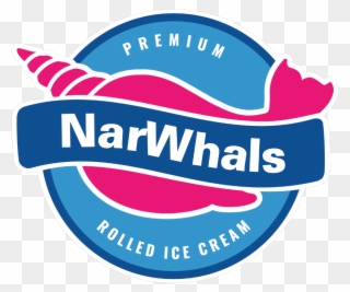 Narwhals Rolled Ice Cream Clipart