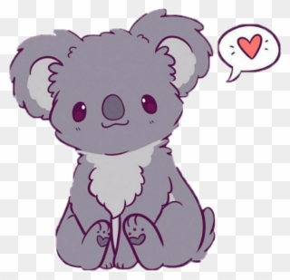 Kawaii Cute Easy Drawings Of Koalas Clipart