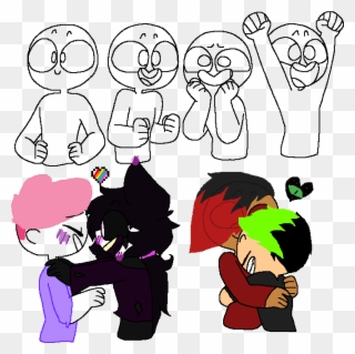 Gay Collab - Drawing Clipart