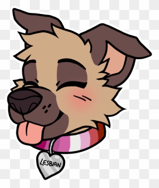 Pridepupsawtlesbian - Cute Pan Designs Flag Clipart