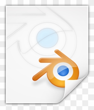 File - Oxygen15 - 04 - 1 Application X Blender - Svg - Circle Clipart