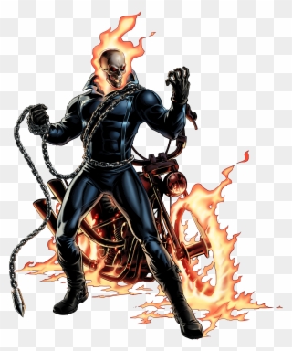Ghost Rider Clipart Clip Art - Ghost Rider Marvel Comics - Png Download