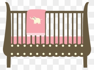 Crib Clipart Cot - Baby Bed Clipart Png Transparent Png