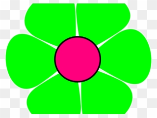 Lime Clipart Cartoon - Flower Colorful Clipart - Png Download