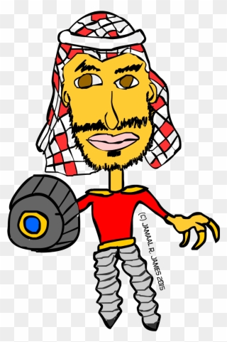 Abraham The Rescuer Concept Art Created By Cartoonist - Cartoon Clipart