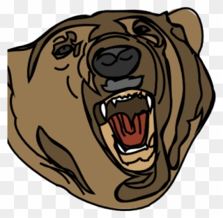 Bear Roaring Clip Art - Png Download (#5214373) - PinClipart