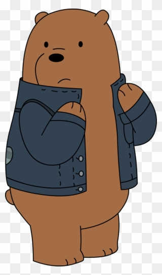 Grizzly Bear We Bare Bears By - Brown Bear We Bare Bears Clipart
