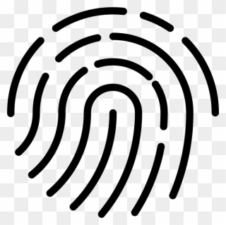 980 X 978 11 - Fingerprint Icon Svg Clipart