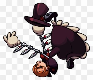 The Skullgirls Sprite Of The Day Is - Cartoon Clipart