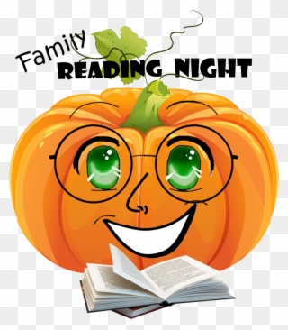 Familyreading-centerbook - Pumpkin Thank You Clip Art - Png Download