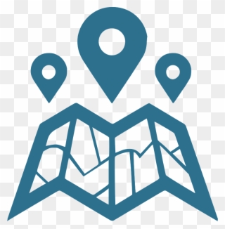 Tracking And Traceability - Folded Map Icon Clipart