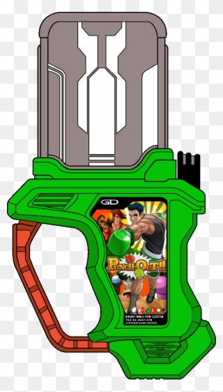 Punch Out Gashat By Wizofwonders-dbpbakg - Video Game Clipart