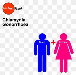 Fast Track Chlamydia And Gonorrhoea Testing - Bi And Pan The Same Clipart